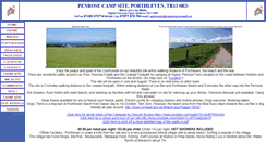 Desktop Screenshot of campingcornwall.net